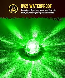 Partsam 2Pcs Glass Watermelon Lights [Patent