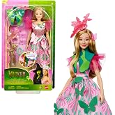 ​Mattel Universal Pictures&rsquo; Wicked Get Ready with Glinda Doll Set | 8 Fashion Accessories, Color Change Makeup, Removable Dress, Inspired by the Movie