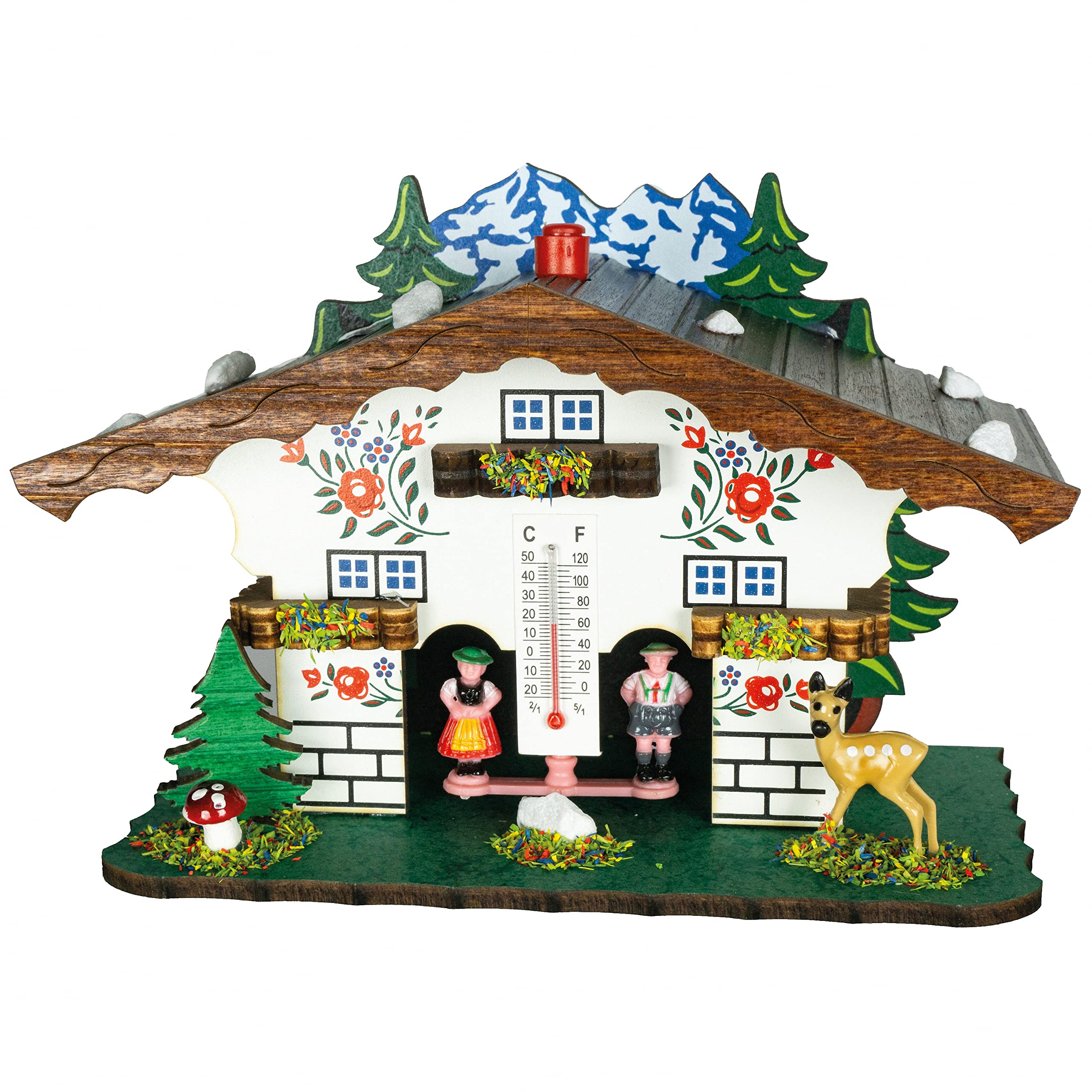Trenkle German Black Forest weather house TU 0814