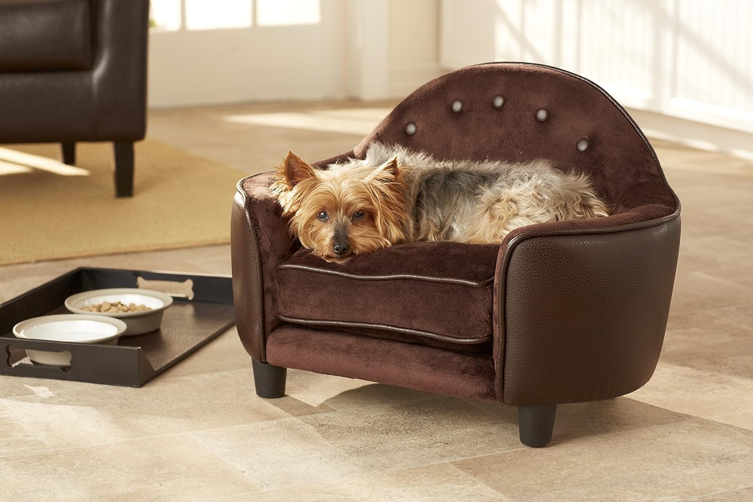 Best enchanted home pet snuggle pet sofa bed