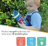 Nuby Super Flip Water Bottle 540ml 18oz No Spill Beaker Dinosaurs Pack of 2 view 2