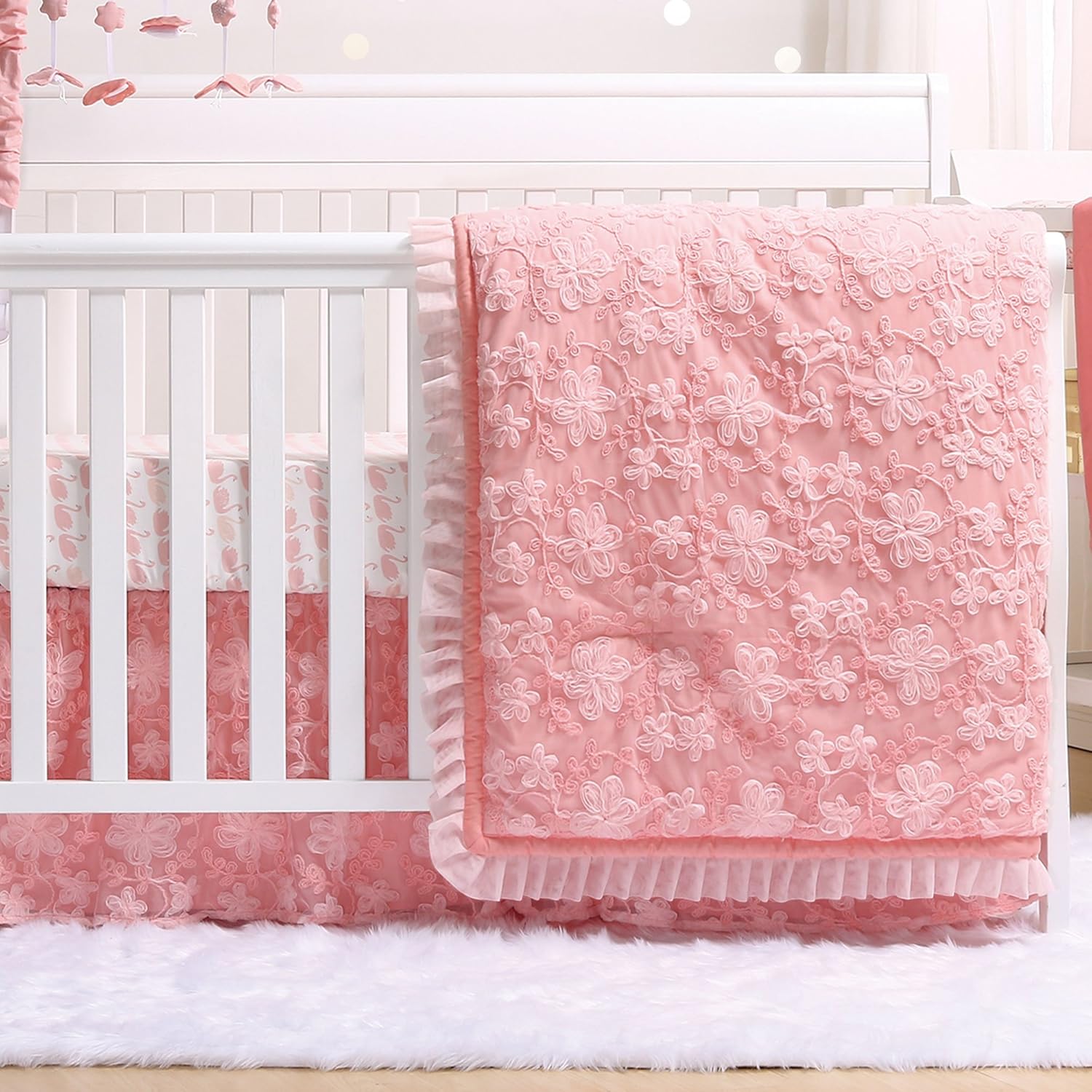 fancy crib bedding