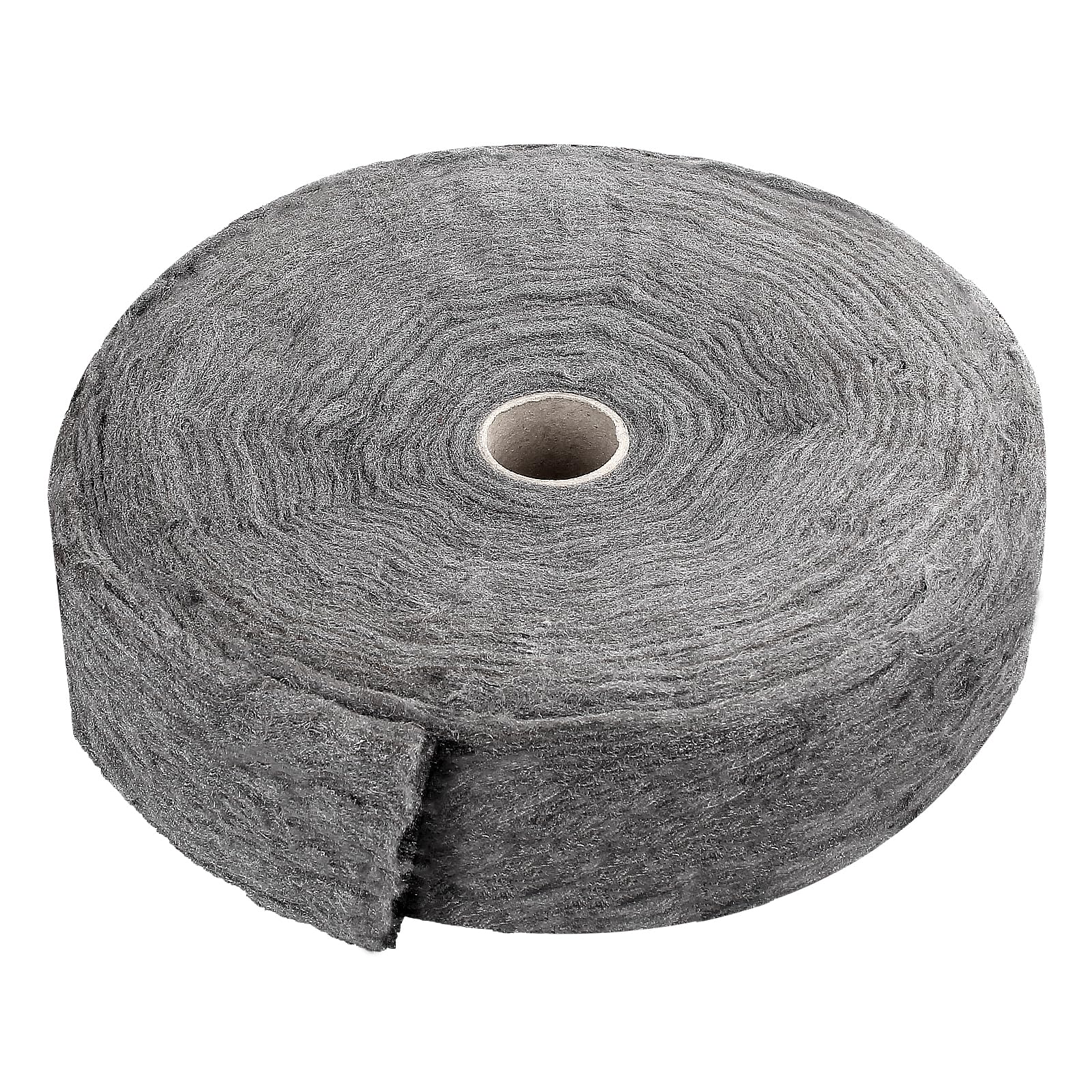 Photo 1 of 0000 Steel Wool Roll 5lb, 32 Ft Steel Wool Roll Fine Wool 0000 Hardware Cloth for Cleaning, Remove Rust, Buffing Wood and Metal Finishes
