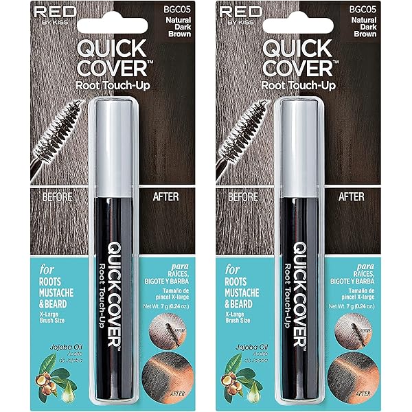 Amazon.com: RED by KISS Quick Cover Root Touch Up Rescue (Dark