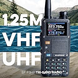 BAOFENG BF-F8HP PRO 10 W Tri-Band Two-Way Radio