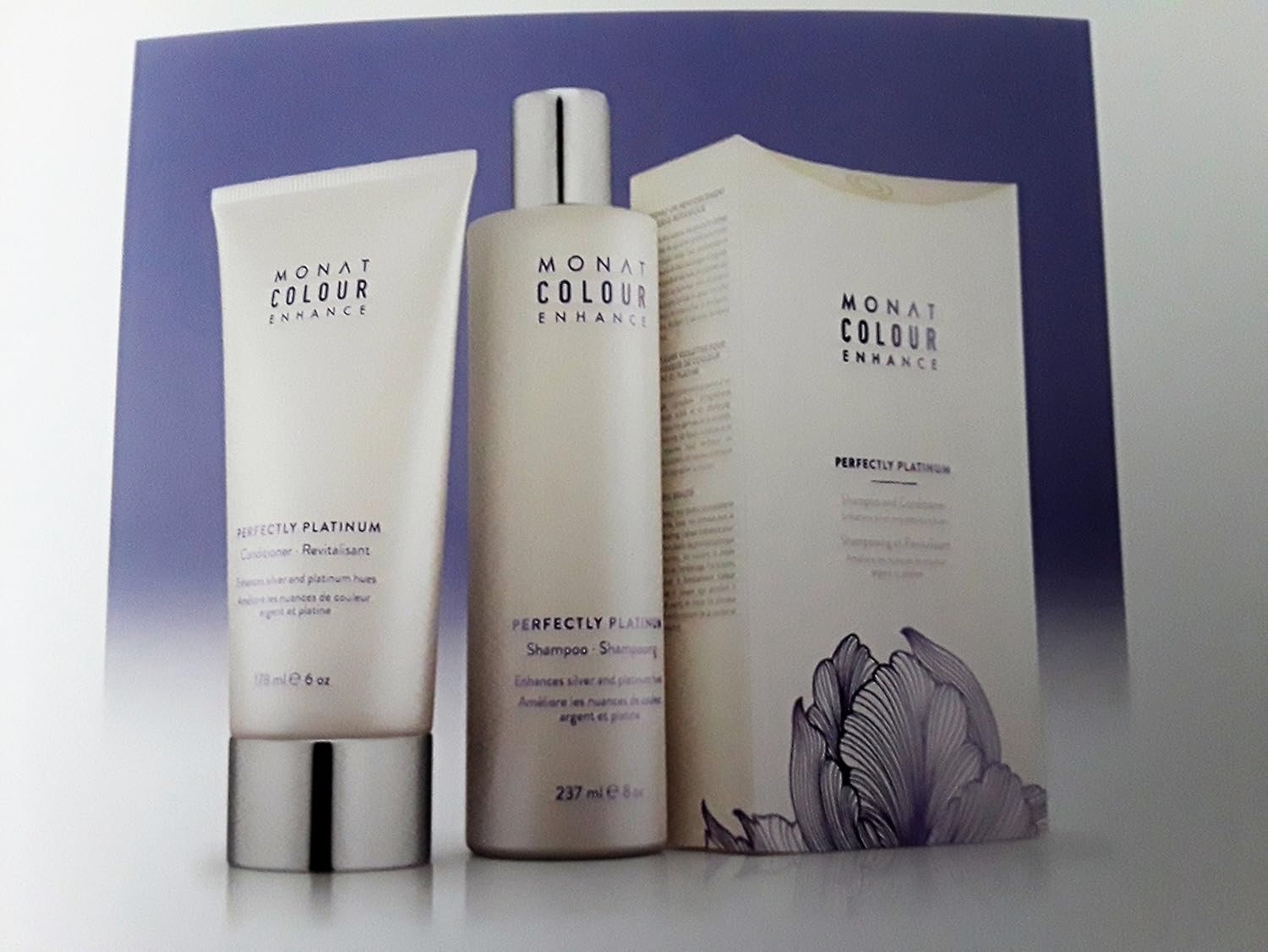 Monat Colour Enhance Perfectly Platinum Shampoo and Conditioner