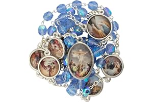 Our Lady of Sorrows | Catholic Devotional Rosary | Rosary of The Seven Sorrows | Prayer Beads | Includes Instructions | Perfe