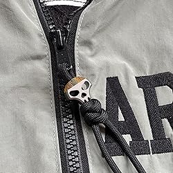 Titanium PEI Funny Skull Lanyard Beads Paracord