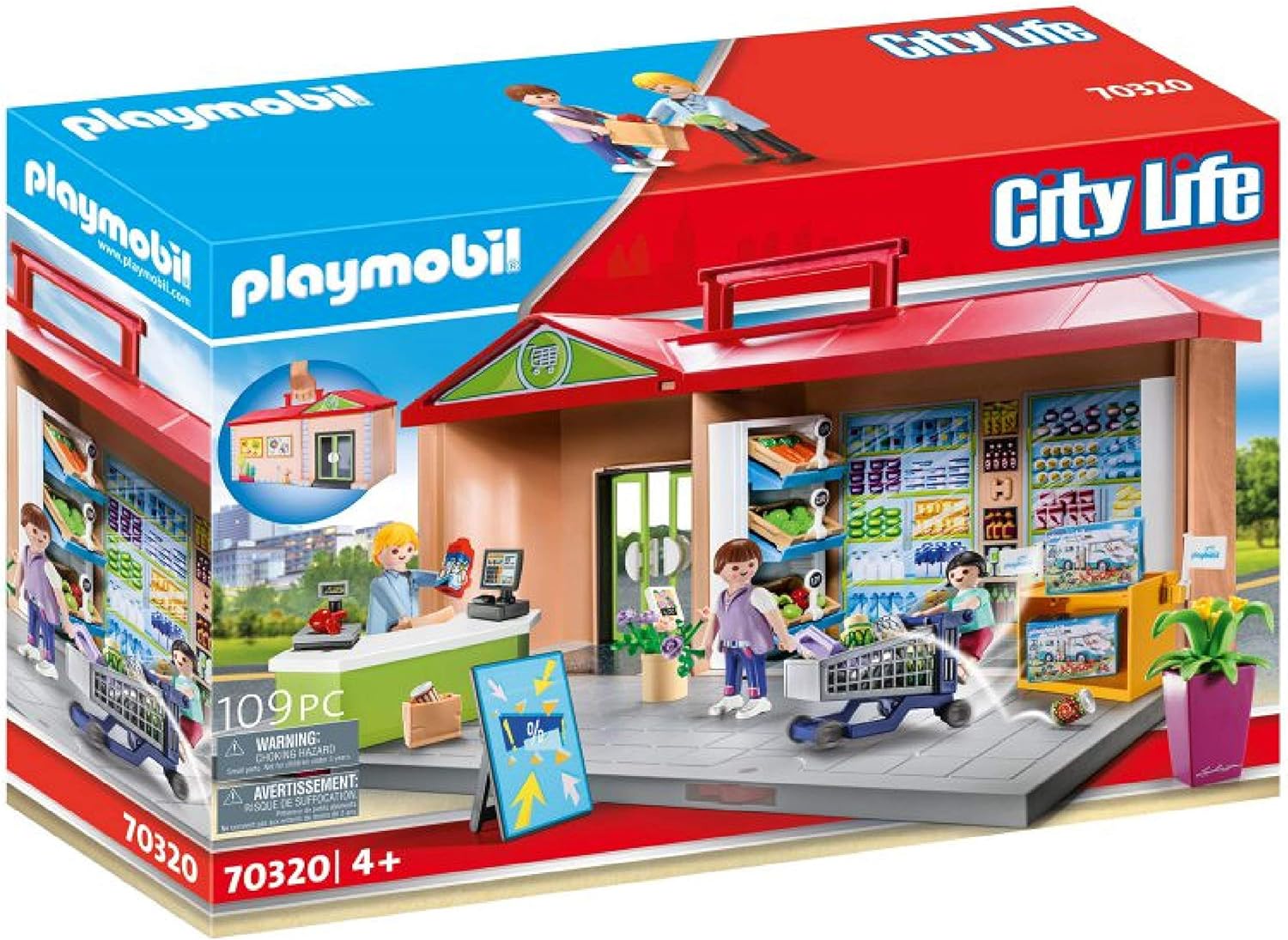 playmobil grocery store