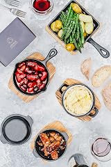 Artesà Mini Cast Iron Casserole with Wooden Board 6.5 inch Round view 6