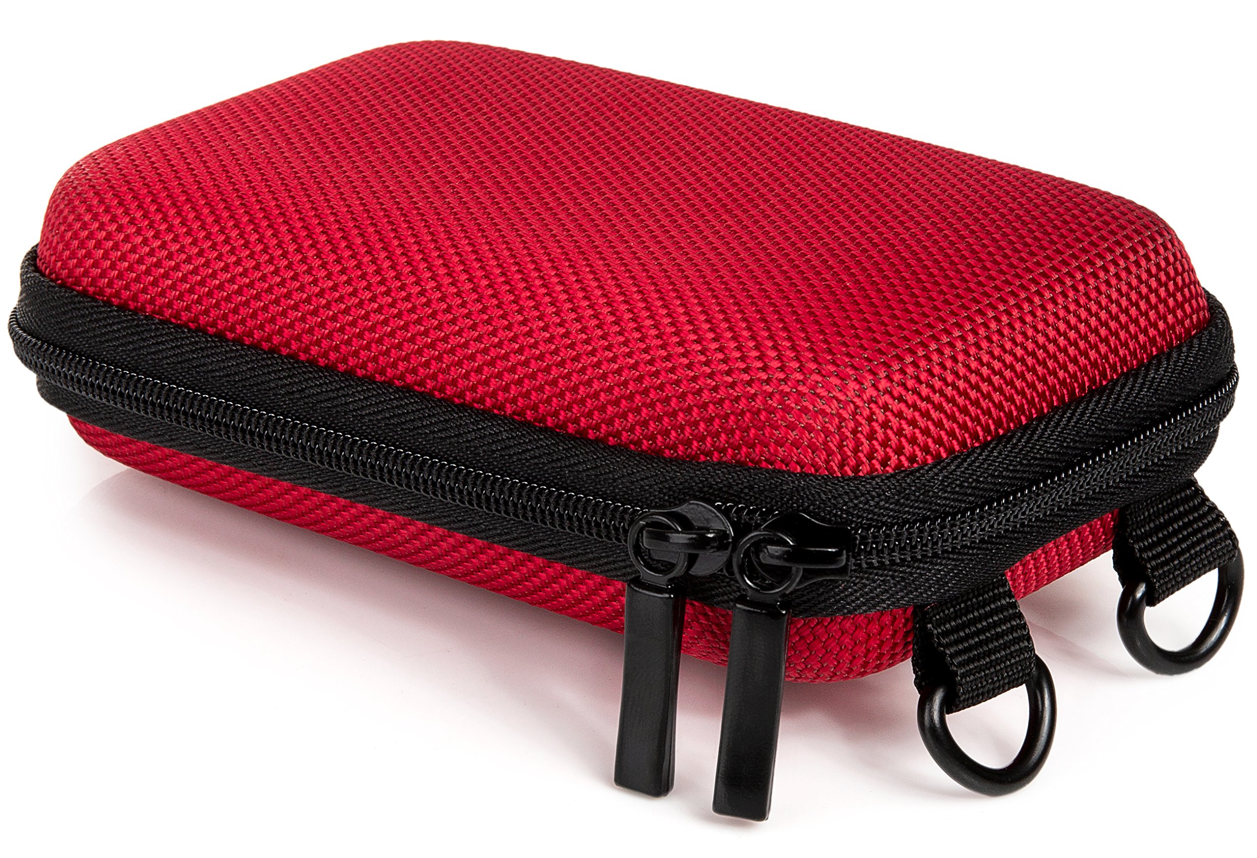 Baxxtar Hardcase Pure Red - Size S - Camera bag case (with shoulder strap and belt loop)