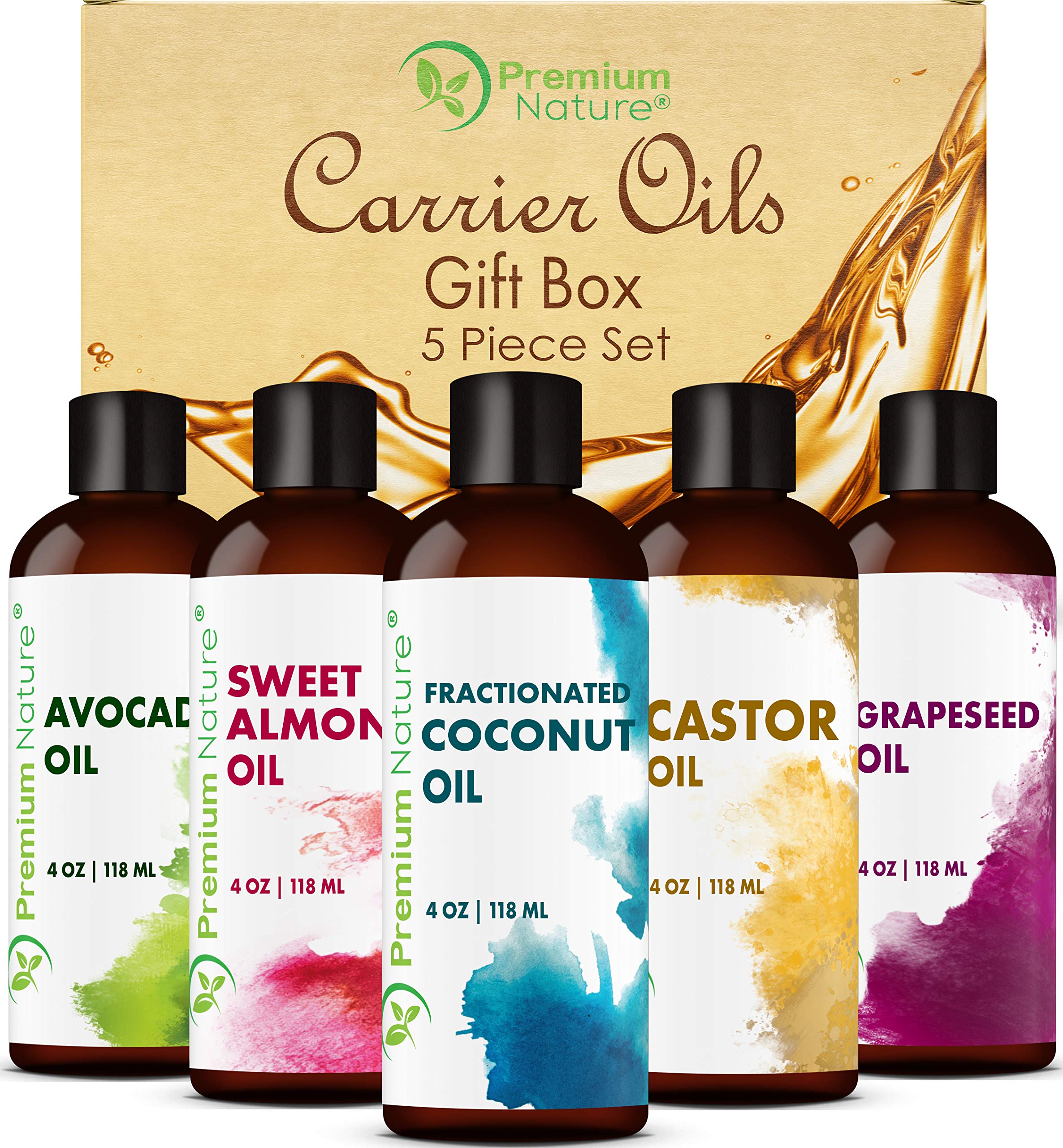 Mua Carrier Oils For Essential Oil 5 Piece Variety Pack Gifts Sets