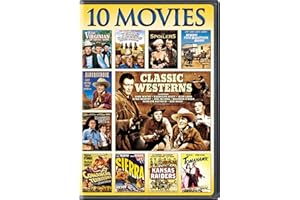 Classic Westerns, 10-Movie Collection: When Daltons Rode / The Virginian / Whispering Smith / The Spoilers / Comanche Territory / Sierra / Kansas Raiders / Tomahawk / Albuquerque / Texas Rangers Ride Again