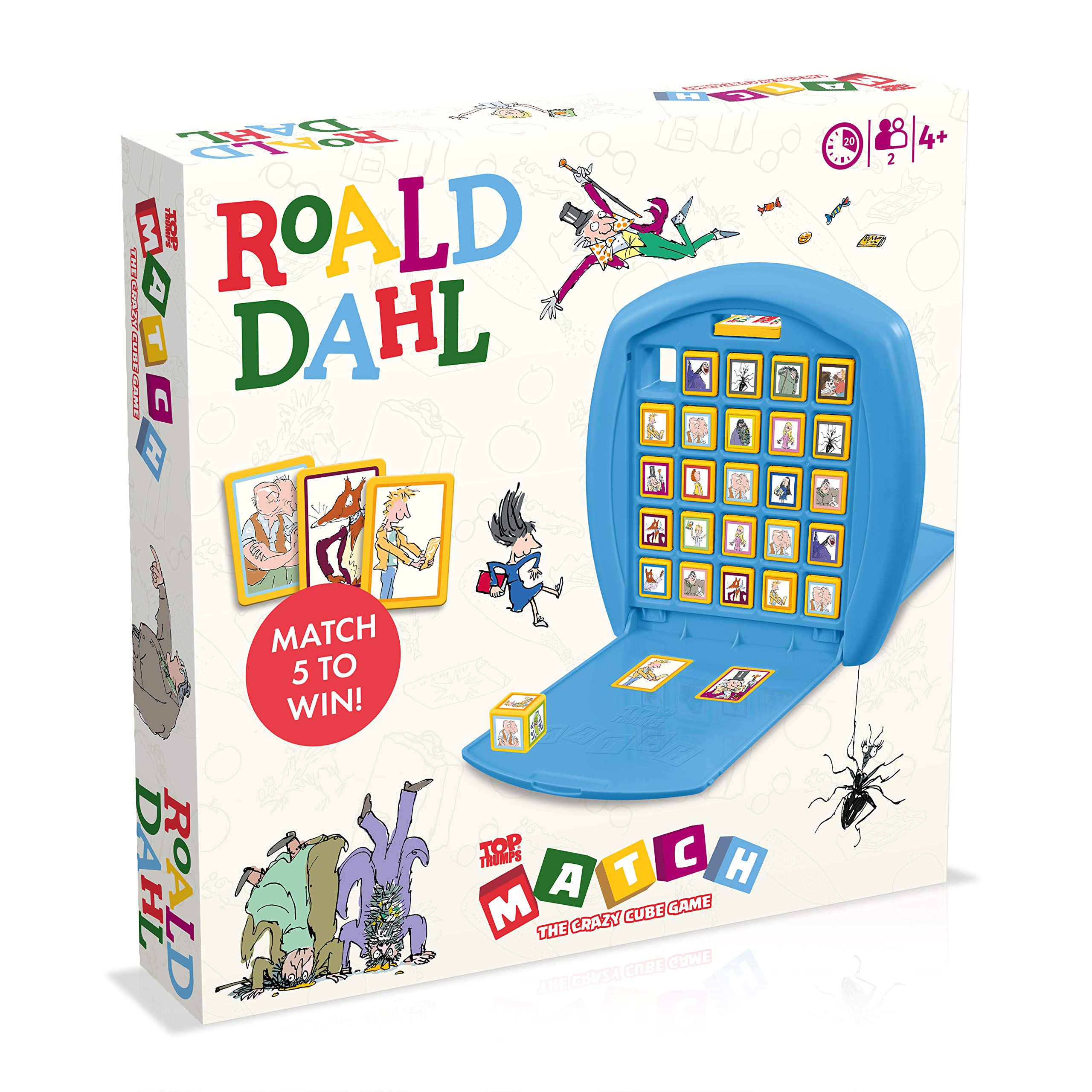 Roald Dahl Top Trumps Match Board Game