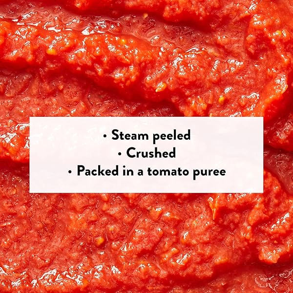 DELALLO IMPORTED SAN MARZANO STYLE CRUSHED TOMATOES, 28 OUNCE CAN, 3 PACK, PRODUCT OF ITALY, NON-GMO