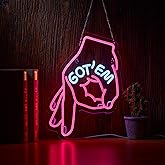 GOT EM Neon Sign for Wall Décor GOT EM Sneaker Signs with Dimmable Switch LED Neon Shoe Beer Bar Neon Sign Decor