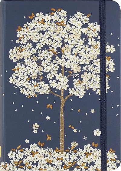 Peter Pauper Press Falling Blossoms Journal Hardcover 160 Pages 5.5 x 8.5