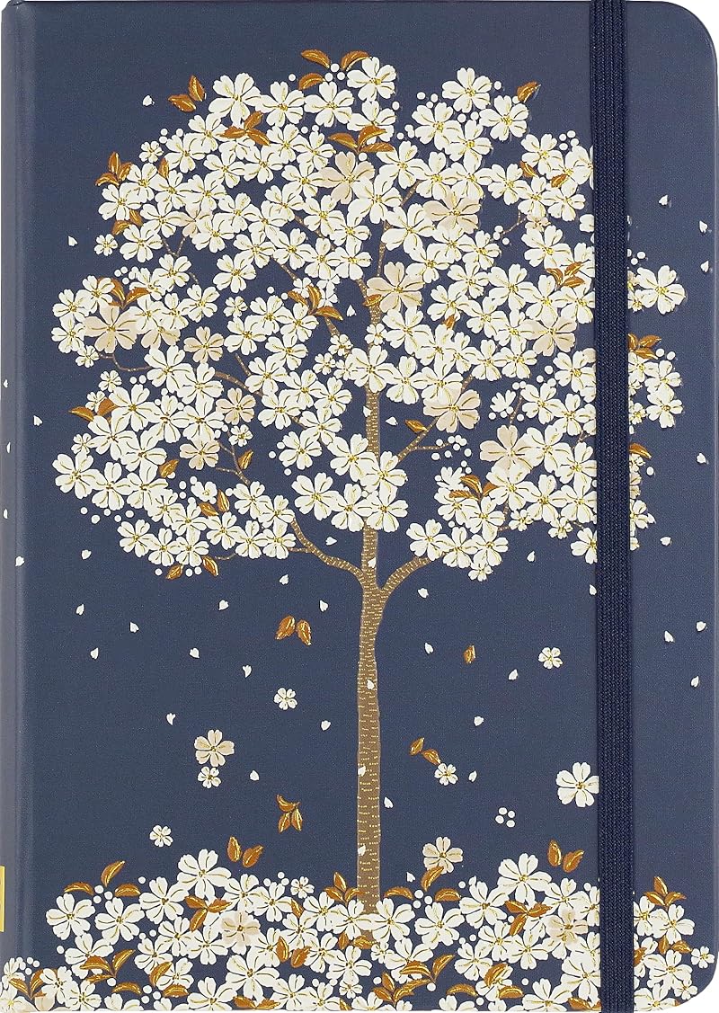 Peter Pauper Press Falling Blossoms Journal Hardcover 160 Pages 5.5 x 8.5