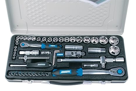 Mannesmann Steckschlüssel-Satz 1/4'+1/2', 55-tlg., M29765