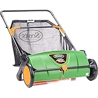 Scotts LSW70026S Push Lawn Sweeper, 26-Inch Sweeping Width, 3.6 Bushel Collection Bag