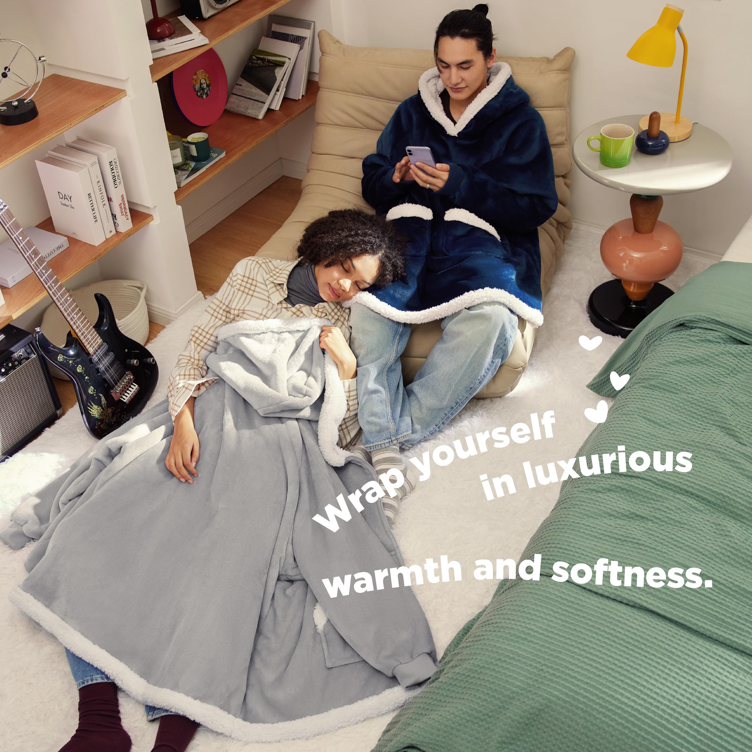 Wearable Blanket Hoodie