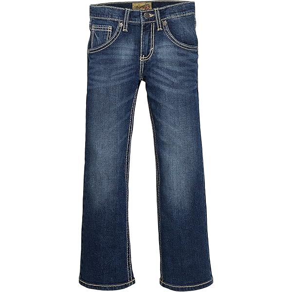 Wrangler Men's 20X No. 42 Vintage Bootcut Jeans Denim 34x34 at