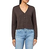 VELVET BY GRAHAM & SPENCER Women's Etna Superb Cardigan Sweater, Espresso, X-Small