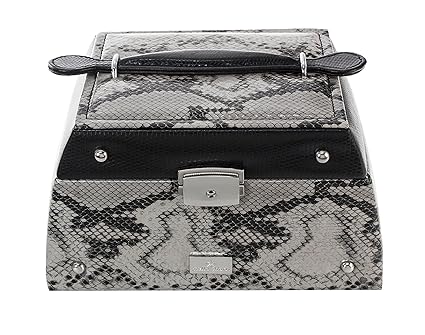 Stella Maris Schmuckkasten Schmuckschatulle Schmuckkoffer mit Spiegel Weiß - STM-P6139B