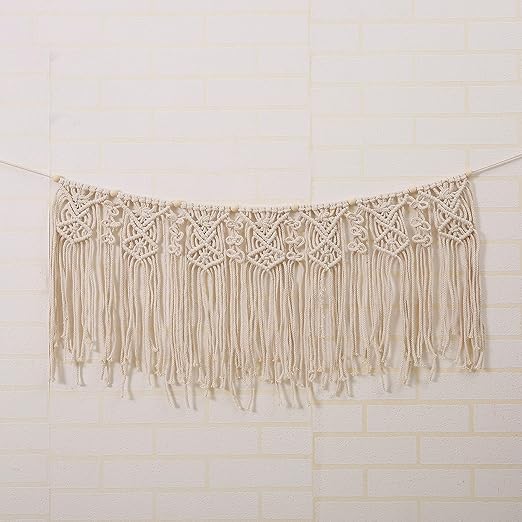 macrame wall hanging nursery