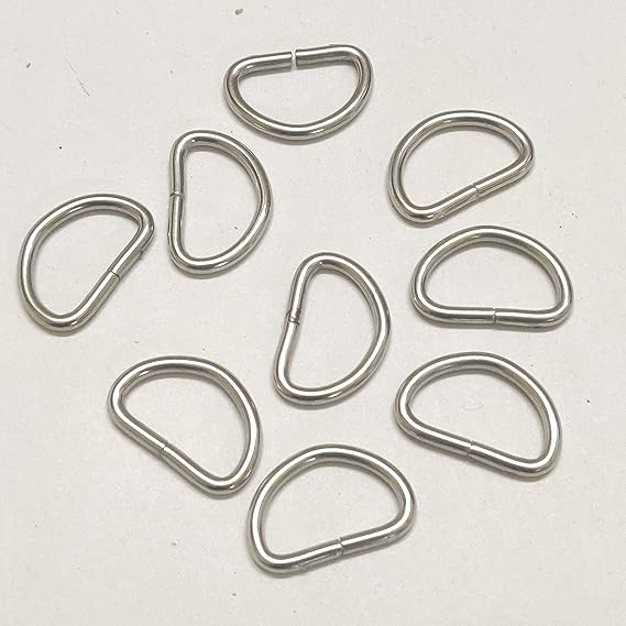 Excellentcrafts Metal D Ring Non Welded DRings MultiPurpose Semi