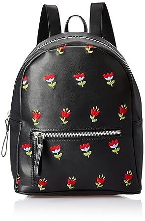 Kanvas Katha Black Casual Backpack (KKPBE001)