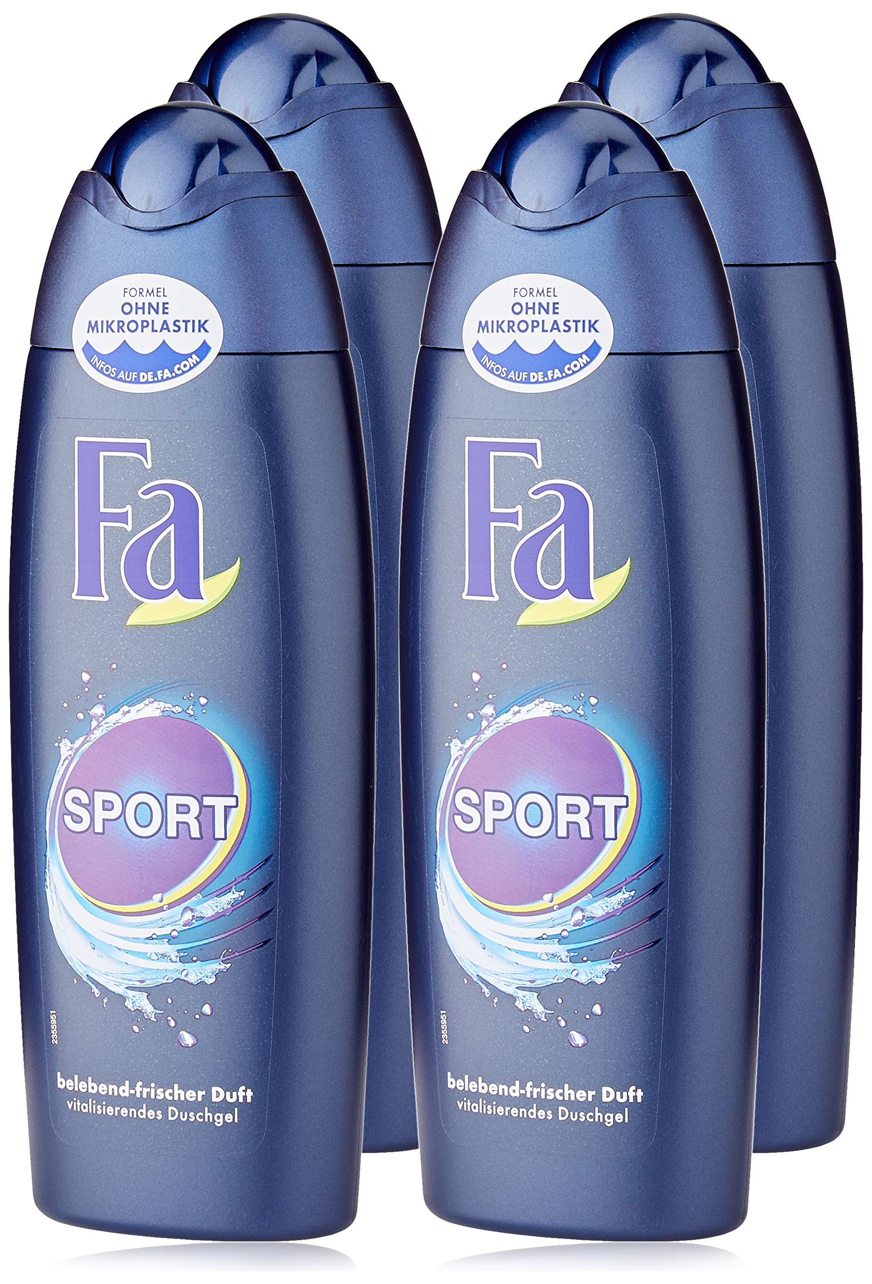 Fa Shower Gel Active Sports, Pack of 6 (6 x 250 ml)