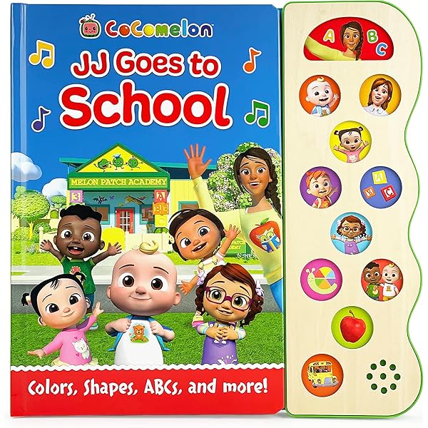 Official CoComelon Pocket Library: 6 little books about JJ, his