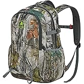 Wild Cedar 30L Kids Camo Hunting Backpack with 11 Pockets, Small Lightweight Hunting Bag for Youth, Day Pack for Travel, Hiking, Camping