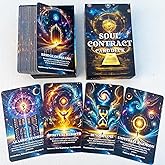 SOULGIST Soul Contract Oracle Cards, Spiritual Oracle Deck, Oracle Cards for Beginners, Divine Guidance and Spiritual Wisdom for Your Soul's Journey