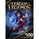 League of Legends $10 Gift Card – 1380 Riot Points - NA Server Only [Online Game Code]