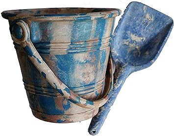 vintage bucket and spade