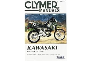 Clymer Service Manual For 87-07 KAWASAKI KLR650