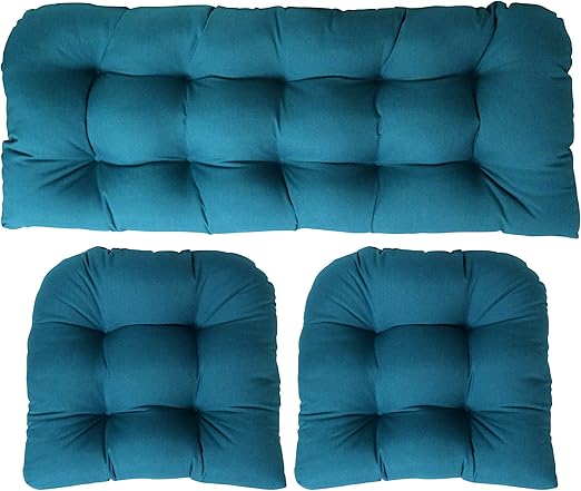 Amazon Com Rsh Decor Sunbrella Canvas Peacock Large 3 Piece