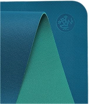 Manduka Begin Yoga Mat – Premium 5mm Thick Yoga Mat with Alignment Stripe. Reversible, Lightweight with Dense Cushioning for Support and Stability in ...