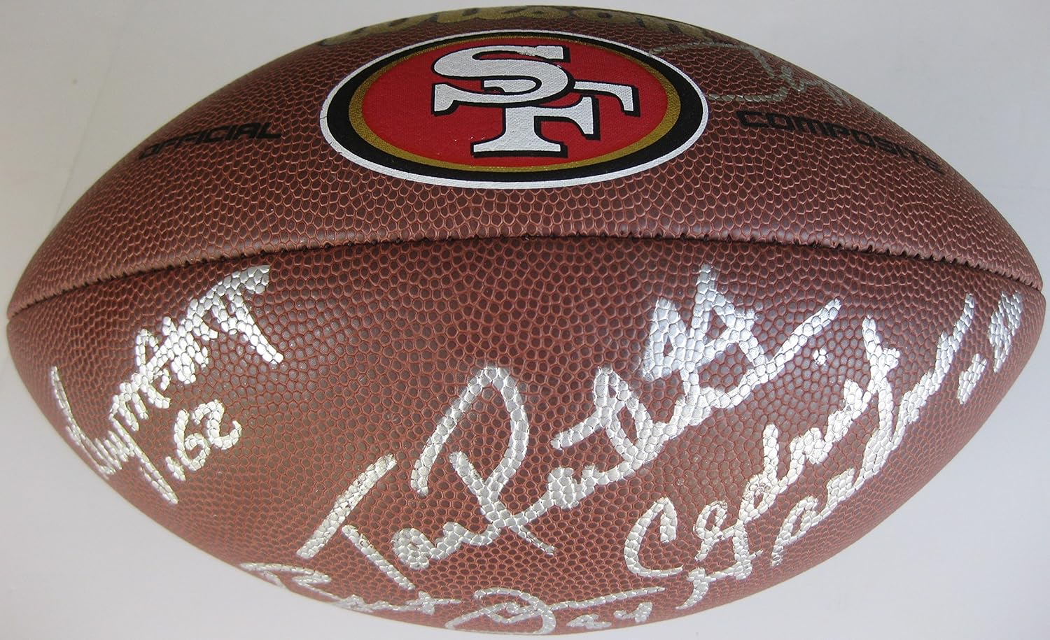 49ers autographed football