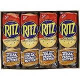 Ritz Crackers, Real Peanut Butter, 1.38 Oz, pack of 8