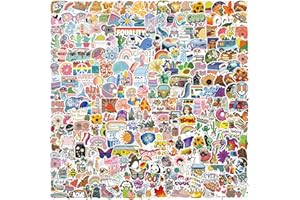 YANENAN Cute Vinyl Waterproof Aesthetic Water Bottle Stickers for Laptop, PC, Skateboard20231021 (300 pcs)
