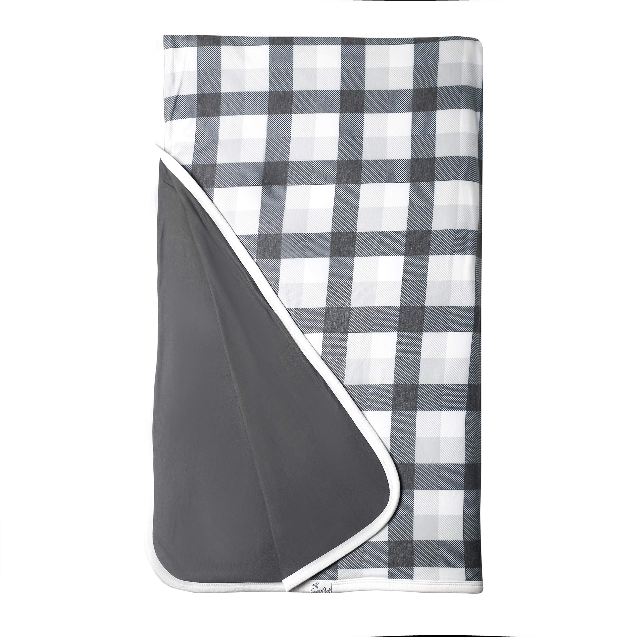 Copper Pearl Jumbo Premium Knit 3 Layer Stretchy Throw Blanket "Hudson"