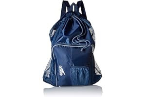 Speedo Unisex-Adult Drawstring Deluxe Ventilator Mesh Equipment Bag