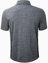 LE VONFORT Polo Shirts for Men Dry Fit Short Sleeve
