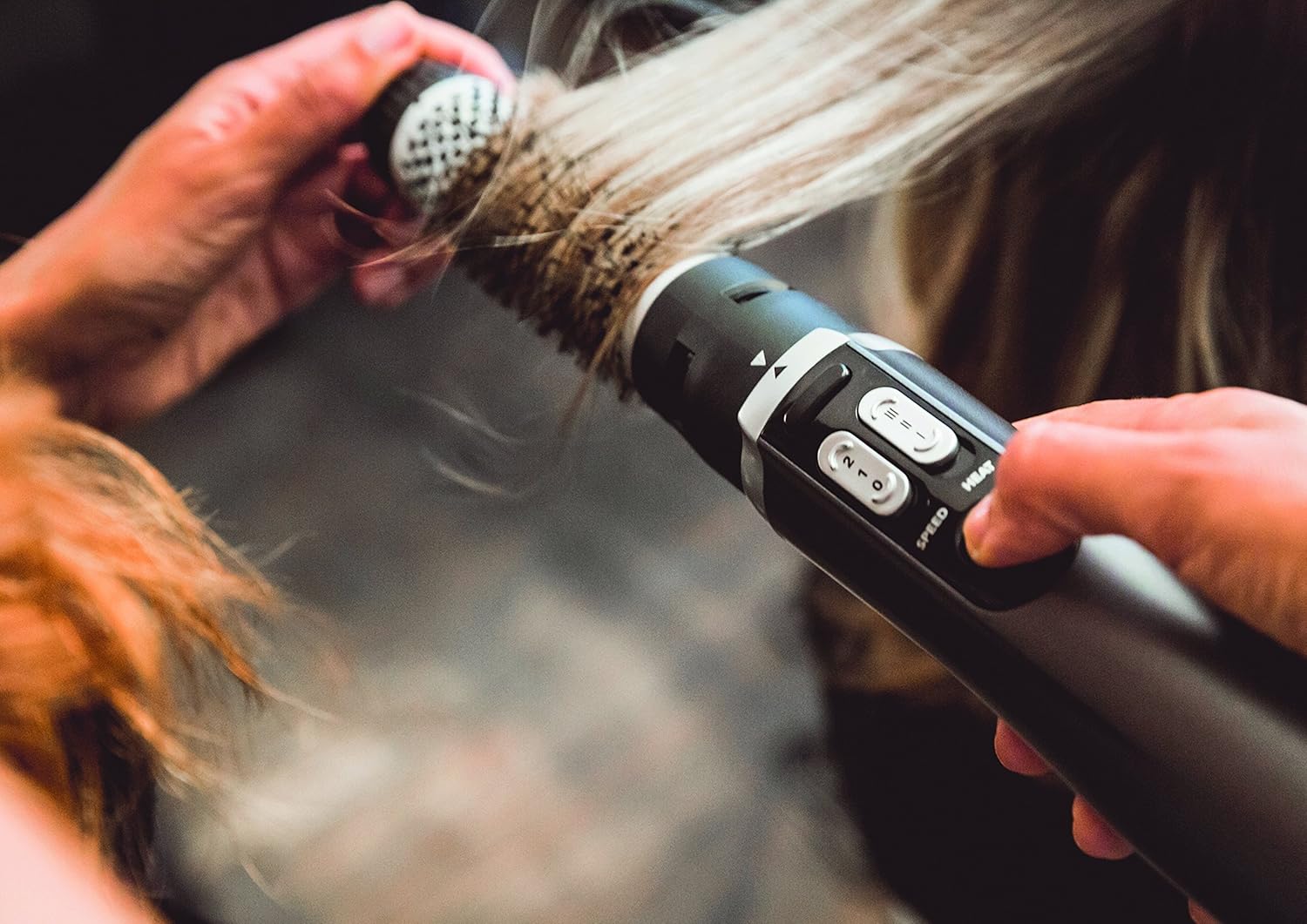 Carrera Warmluftburste No 535 Ionen Technologie Keramik Beschichtung 4 Stylingaufsatze Nicht Rotierend 3 Heizstufen Amazon De Drogerie Korperpflege