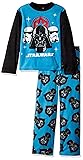 Star Wars Boys' Galactic 2-Piece Pajama Set,Blue,4