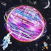 OKPOW Cosmic Fly Ball Boomerang Hover - 2025 Galaxy Ball Flying Orb Cosmic Flyball Toy with Colorful Lights USB Rechargeable Hand Controlled - Cool Stocking Stuffers for Kids Ages 6–12 Boys & Girls