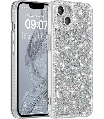Coralogo Funda 3 En 1 Para Apple IPhone 13 Pro Max Con Purpurina Brillante Para Mujeres Y Niñas